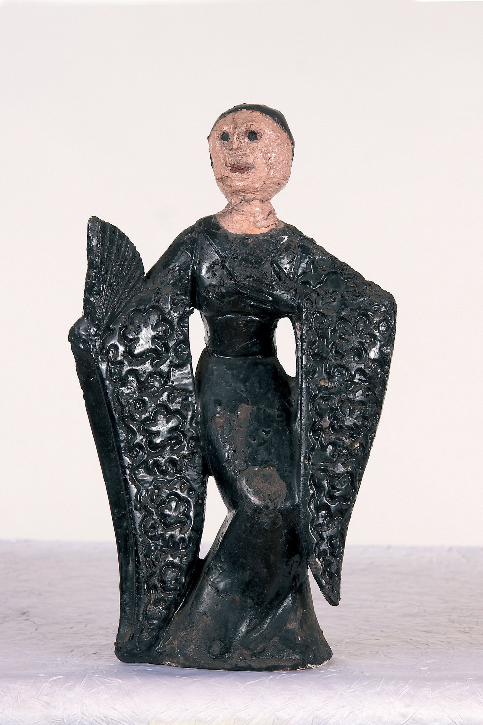 Erich Bödeker * 1904 in Recklinghausen (DEU) † 1971 in Recklinghausen (DEU) untitled, undated ceramics, plaster 32.5 x 19.5 x 9 cm (Sammlung Zander | Naive Art)